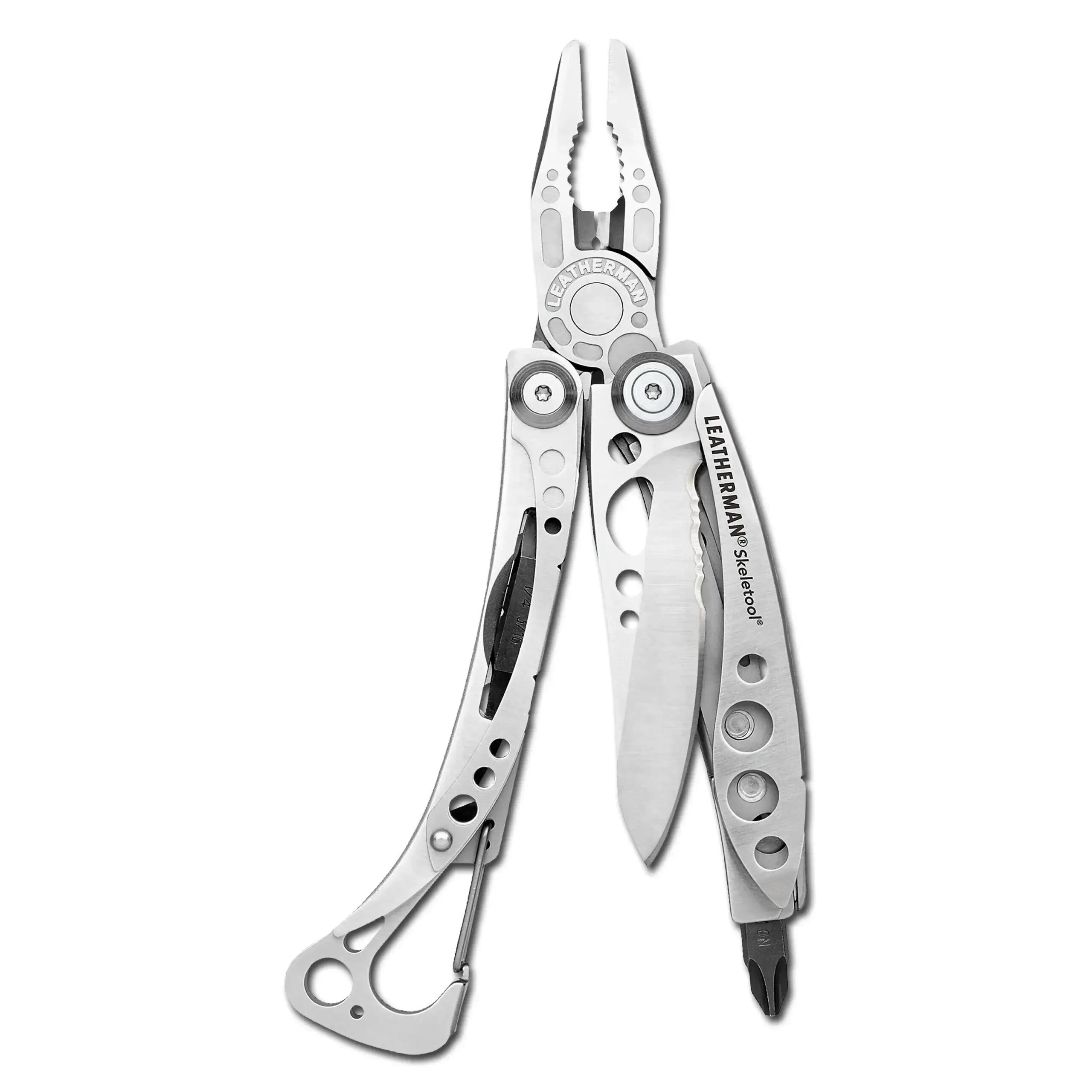 Leatherman Multitool Skeletool silberfarben