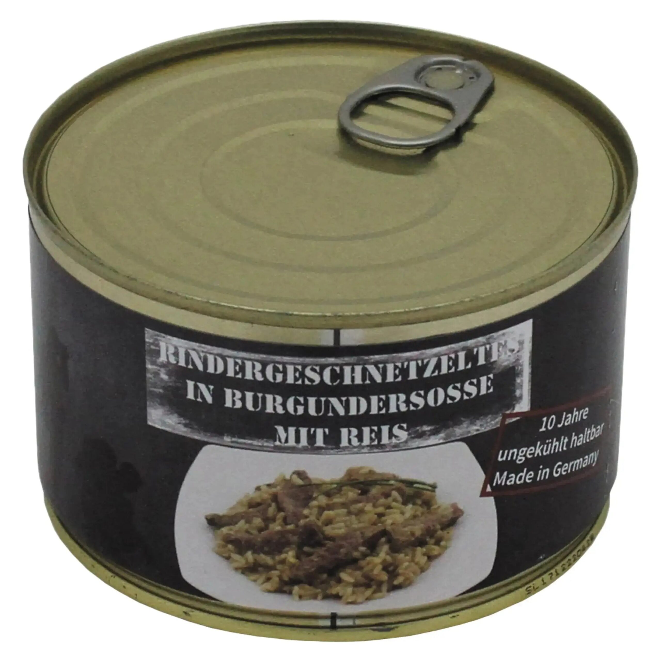 Rindergeschnetzeltes mit Reis Vollkonserve 400 g