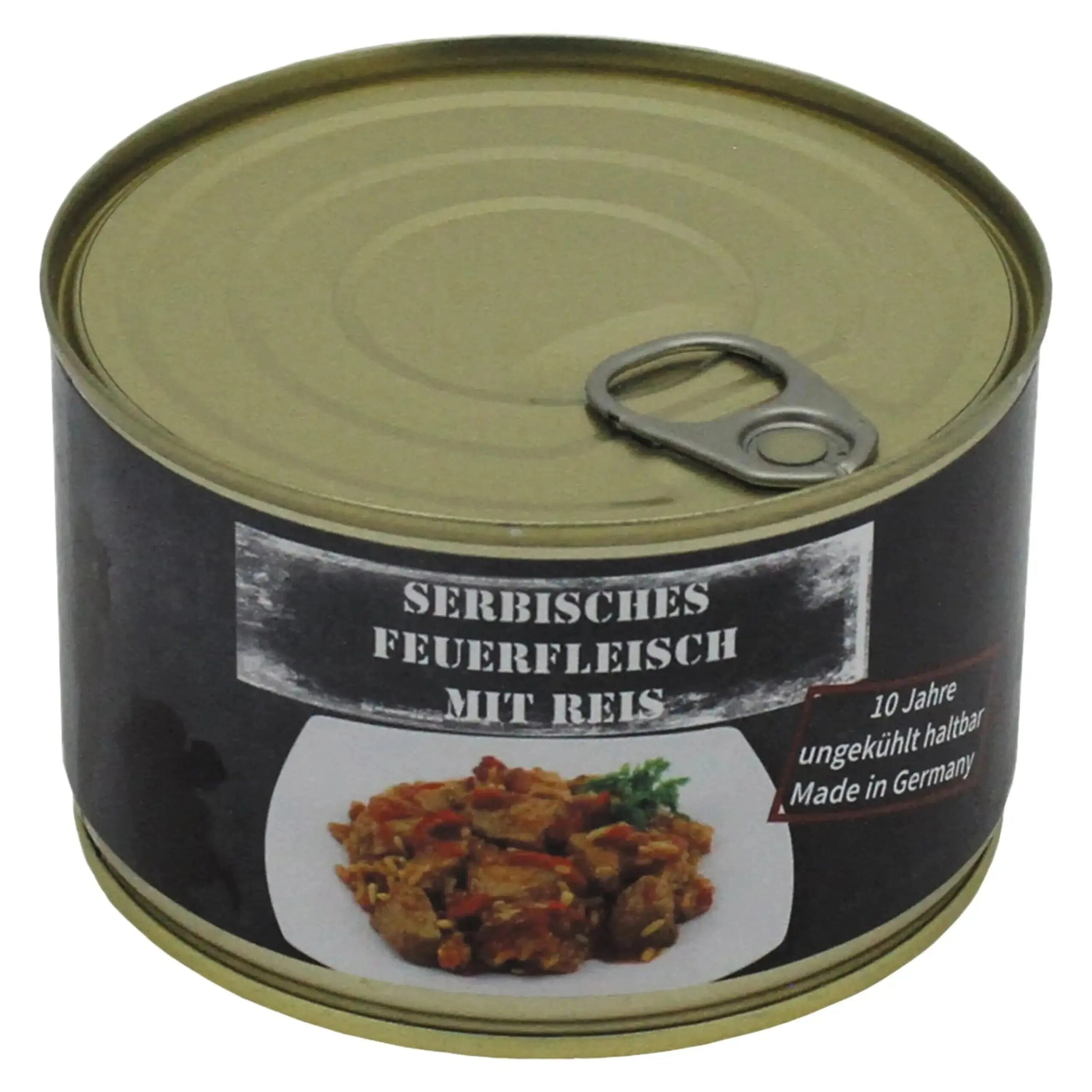 Serbisches Feuerfleisch mit Reis Vollkonserve 400 g
