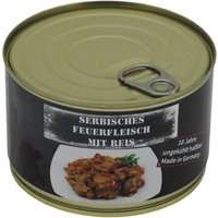 Serbisches Feuerfleisch mit Reis Vollkonserve 400 g