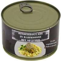 Vollkonserve Rinderroulade mit Spätzle 400 g