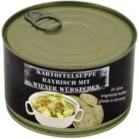 Vollkonserve Kartoffelsuppe mit Wiener Würstchen 400 g