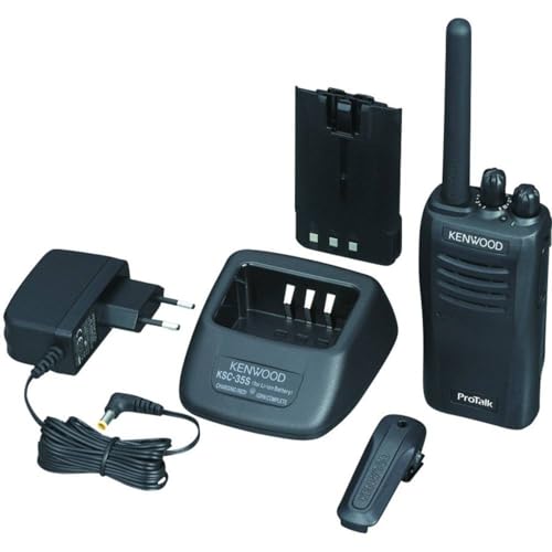 KENWOOD TK-3501E PMR446  Transceiver, Schwarz/Anthrazit