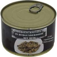 Rindergeschnetzeltes mit Reis Vollkonserve 400 g