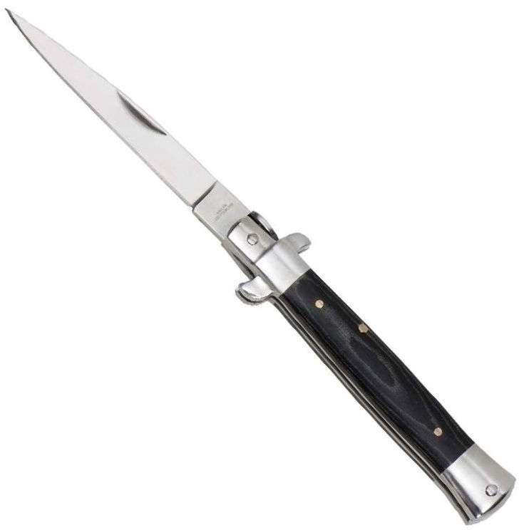 Klassisches Taschenmesser Small Stiletto Micarta, 420rsf