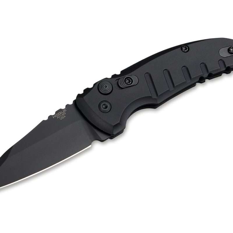 Springmesser A01 Microswitch Wharncliffe All Black