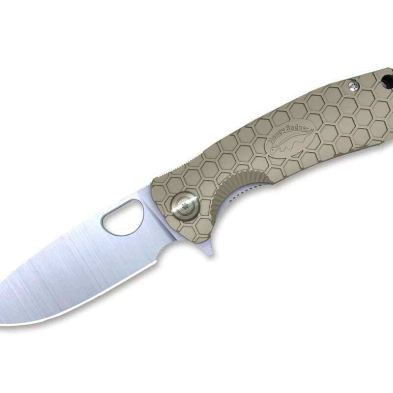 Taschenmesser Flipper Large Tan