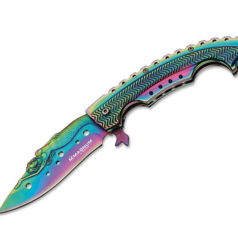 Taschenmesser Magnum Regenbogen Meerjungfrau Rainbow Mermaid