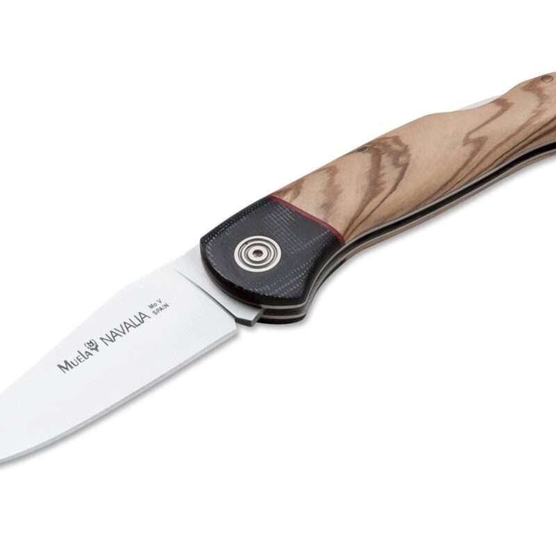 Taschenmesser Navalia edles mit Olivenholz §42a konform legal führen