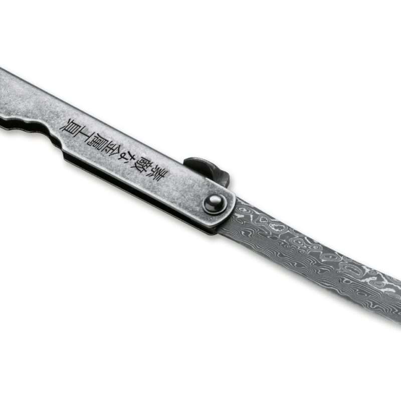 Taschenmesser Kinzoku Damascus Damast Zweihandmesser