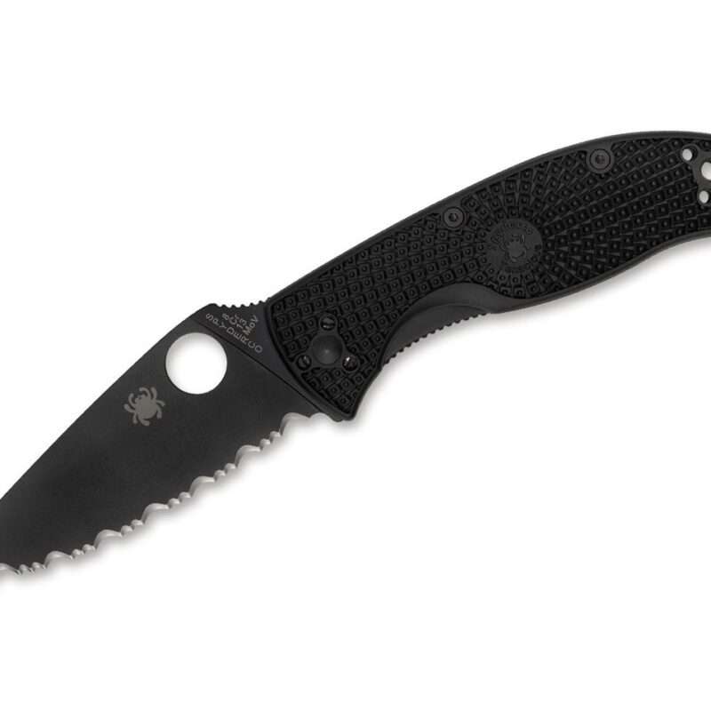 Taschenmesser Tenacious Lightweight Black Serrated