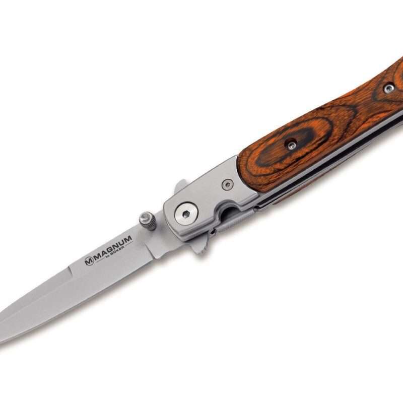Taschenmesser MAGNUM STILETTO-Klingenform einseitig geschliffen