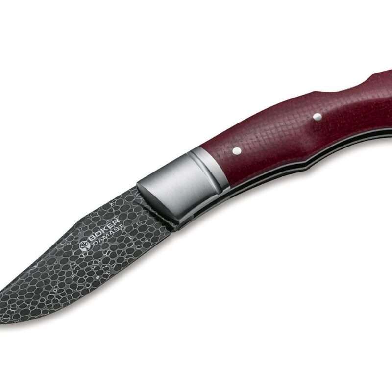 Taschenmesser Boxer Dragonskin-Damast von Raphaël Durand Messer
